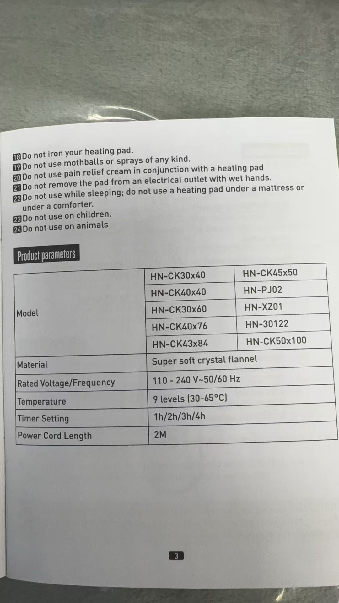 Heating Pad for Neck and Shoulder