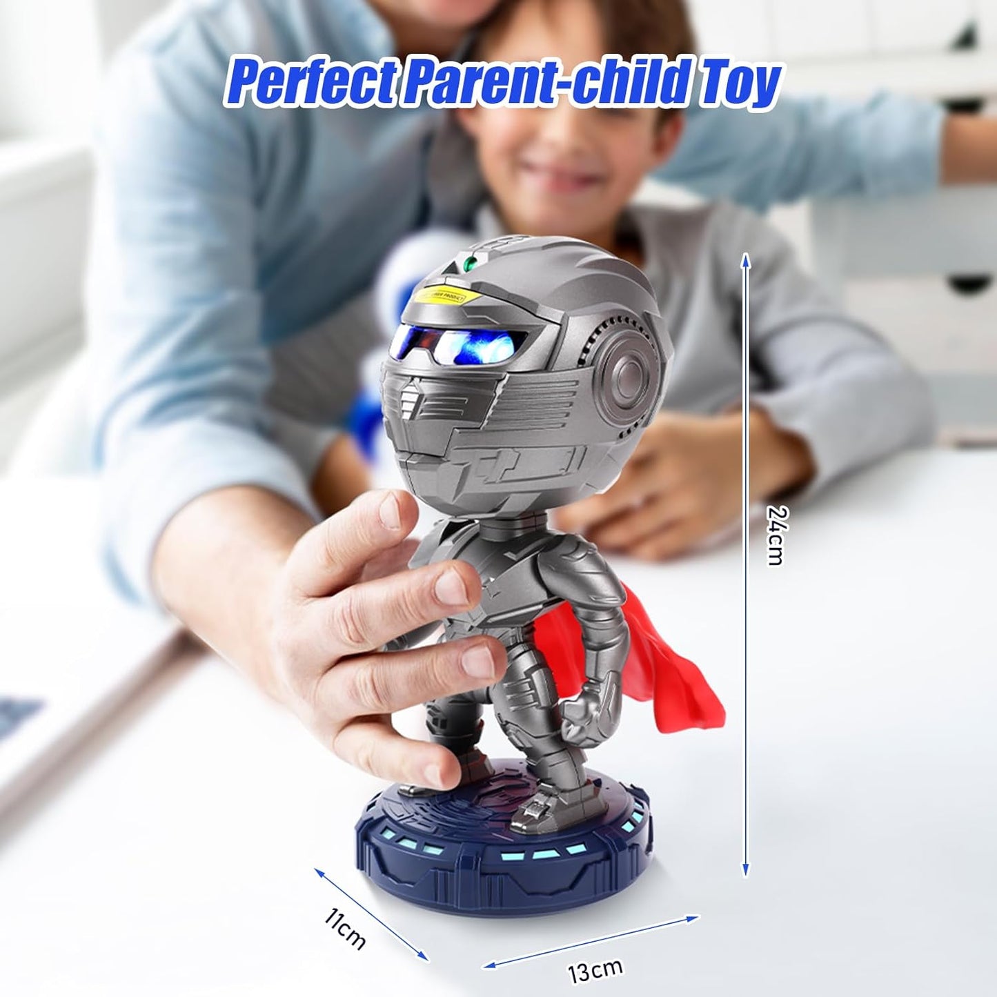 Mech Warrior Star Galaxy Projector - Space Light Projector with Nebula & Timer, Remote Control, Starry Night Light for Bedroom Room Decor