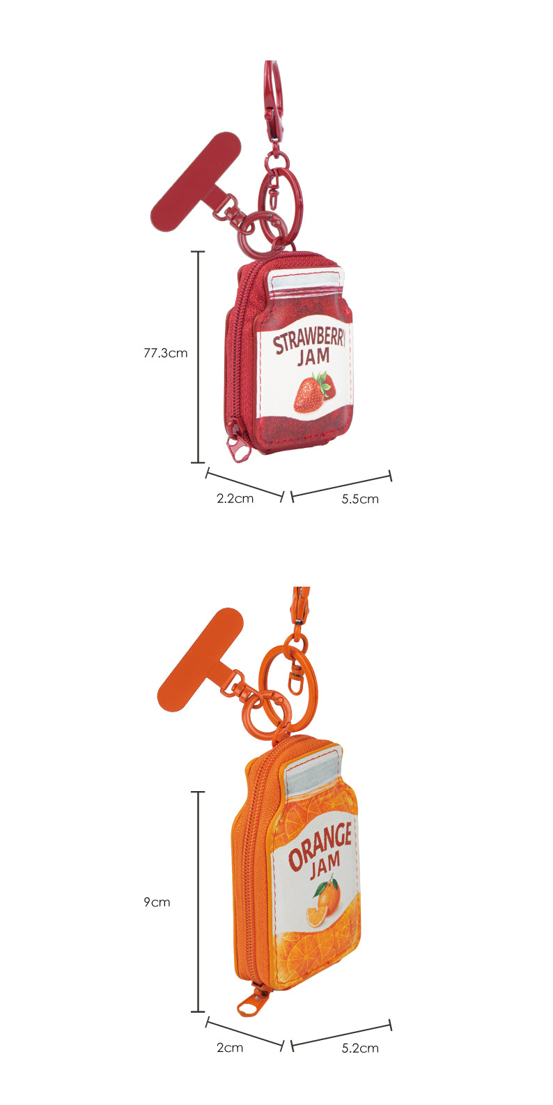 Jam Bottle Bag Charm(L)
