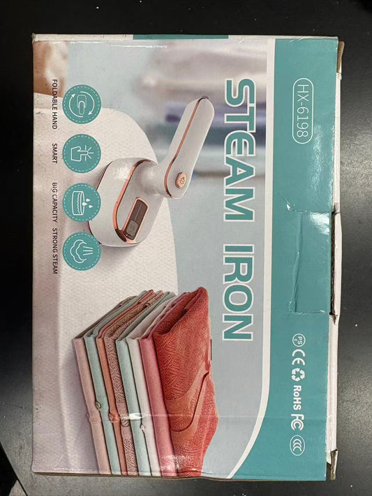 Steam Iron-Clothes Travel Mini: Steam Iron Handheld Portable Steamer for Traveling Small Size