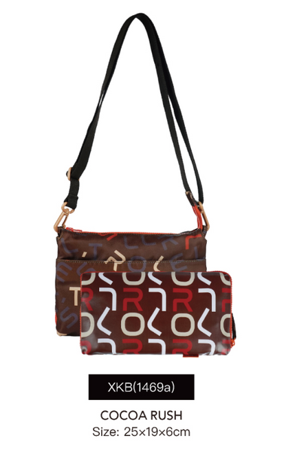 Letter Crossbody Bag