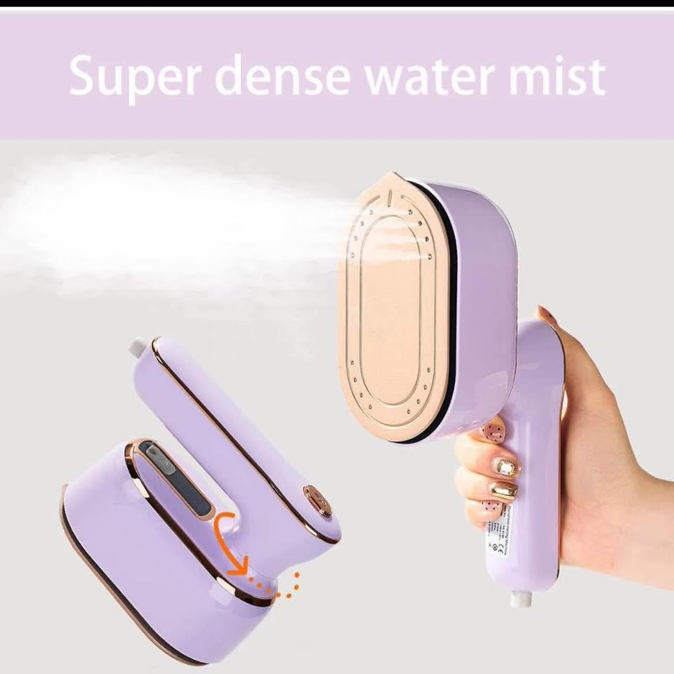Steam Iron-Clothes Travel Mini: Steam Iron Handheld Portable Steamer for Traveling Small Size