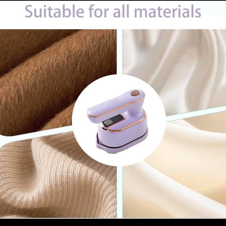 Steam Iron-Clothes Travel Mini: Steam Iron Handheld Portable Steamer for Traveling Small Size