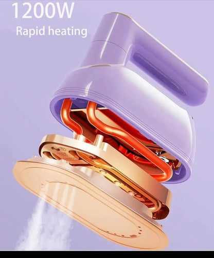 Steam Iron-Clothes Travel Mini: Steam Iron Handheld Portable Steamer for Traveling Small Size