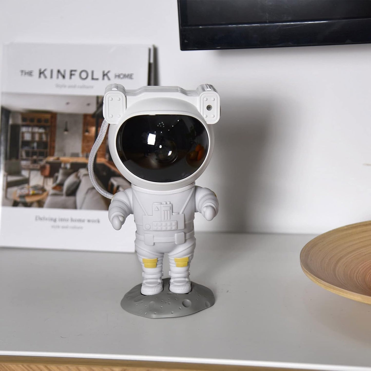 Astronaut Star Projector Night Light - Space Buddy Projector, Galaxy Starry Nebula Ceiling Projection Lamp with Timer and 360°Adjustable, Kids Adults Room Decor, for Bedroom, Game Room etc.