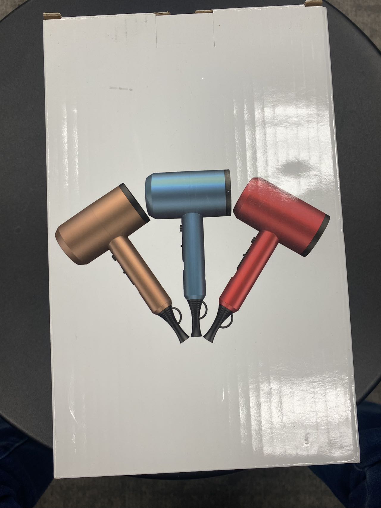 DOOAIR Ionic Professional Blow Dryer in Red color