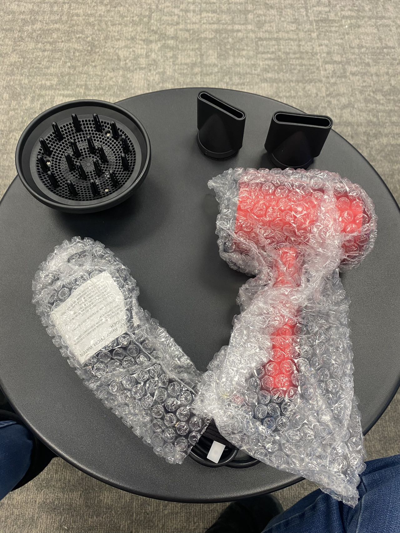 DOOAIR Ionic Professional Blow Dryer in Red color