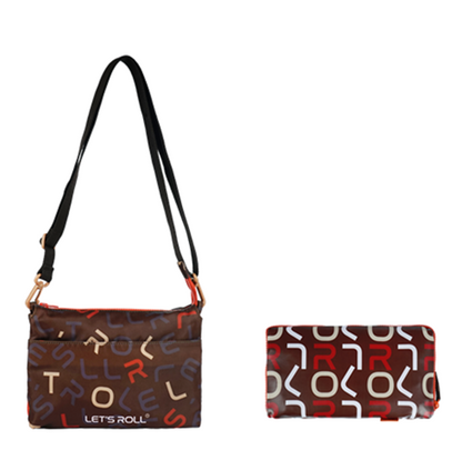 Letter Crossbody Bag