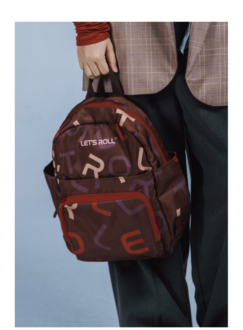 Foldable Letter Backpack
