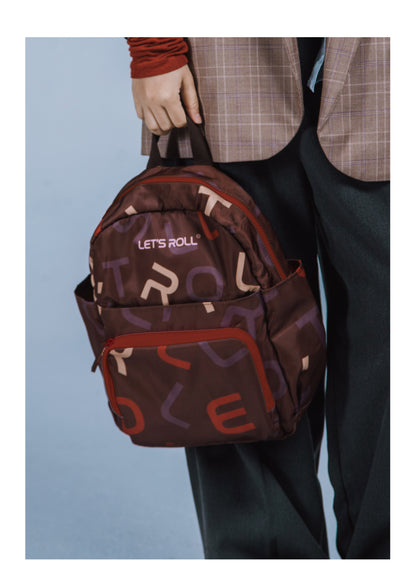 Foldable Letter Backpack