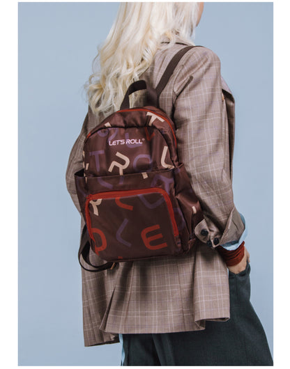 Foldable Letter Backpack