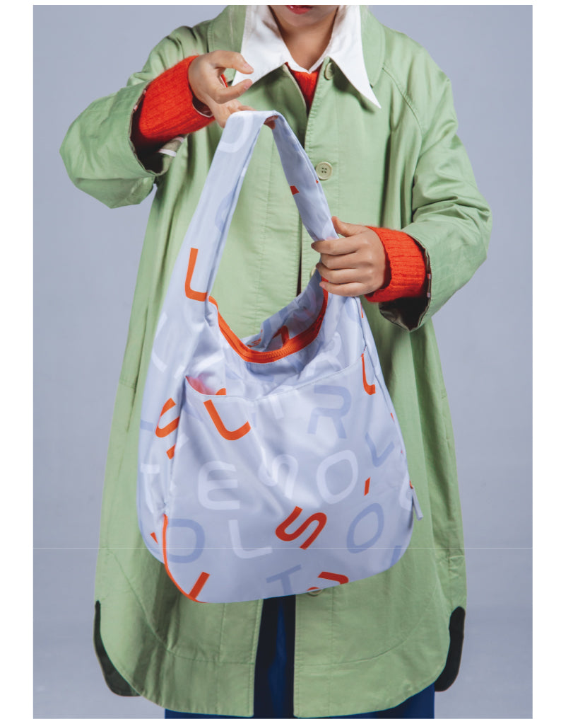 Letter Shoulder Bag (L)