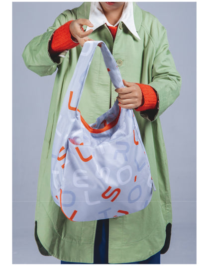 Letter Shoulder Bag (L)