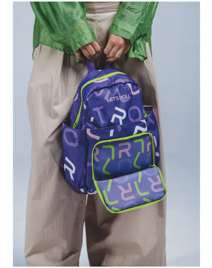 Foldable Letter Backpack