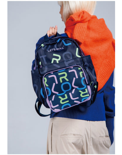 Foldable Letter Backpack