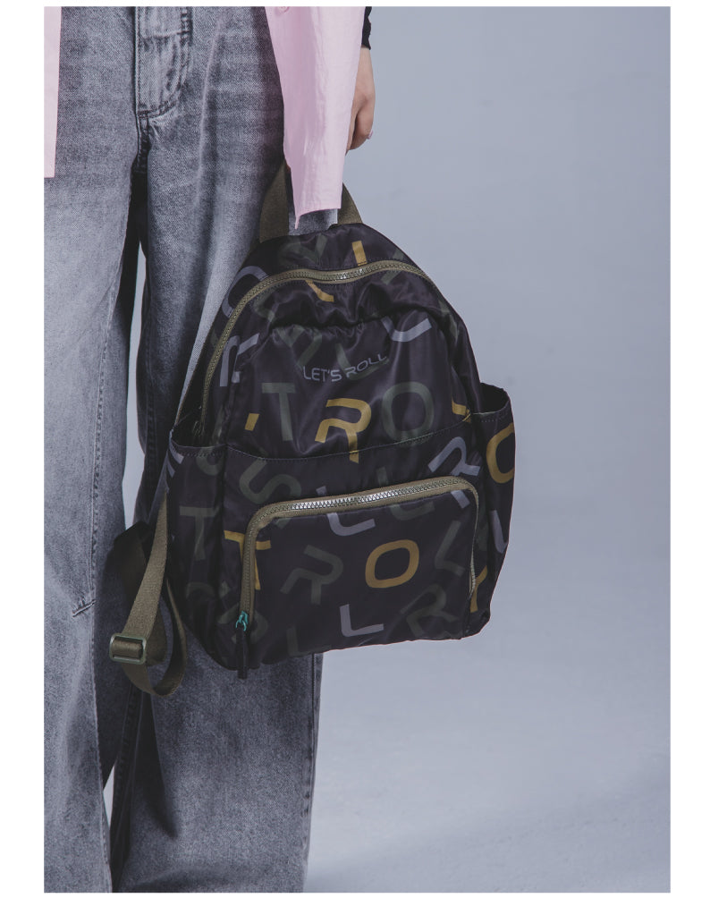 Foldable Letter Backpack