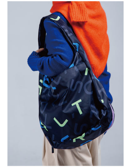 Letter Shoulder Bag (L)