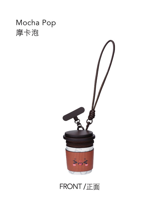 Coffee Party Bag Charm