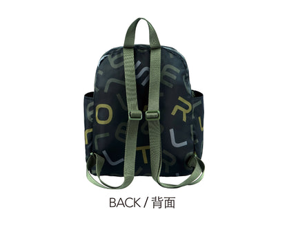 Foldable Letter Backpack