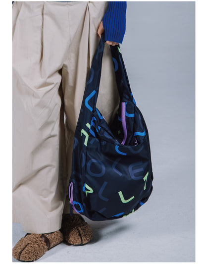 Letter Shoulder Bag (L)