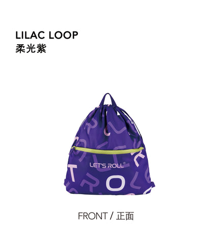 Letter Backpack -Drawstring