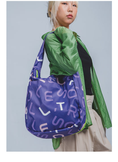 Letter Shoulder Bag (L)