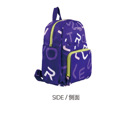 Foldable Letter Backpack