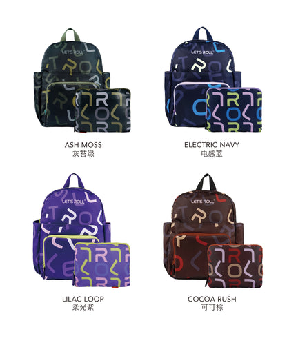 Foldable Letter Backpack